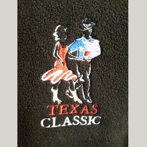 XL Vintage Collectible Texas Classic Dance Event Embroidered Fleece Jacket
